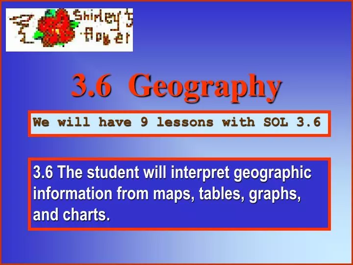 3 6 geography