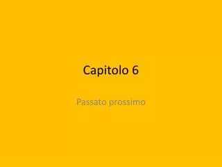 Capitolo 6