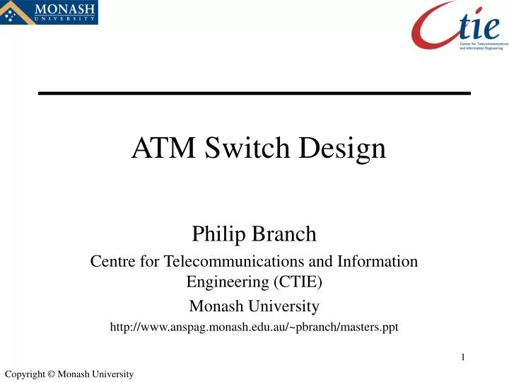 atm switch design