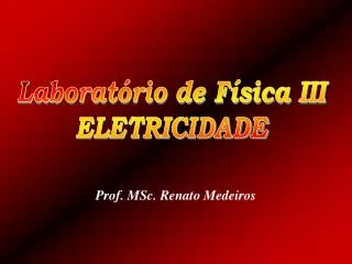prof msc renato medeiros