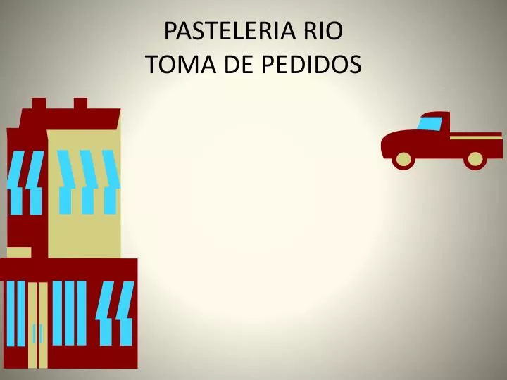 pasteleria rio toma de pedidos