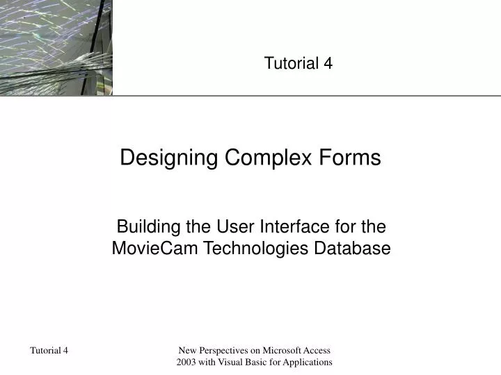 designing complex forms