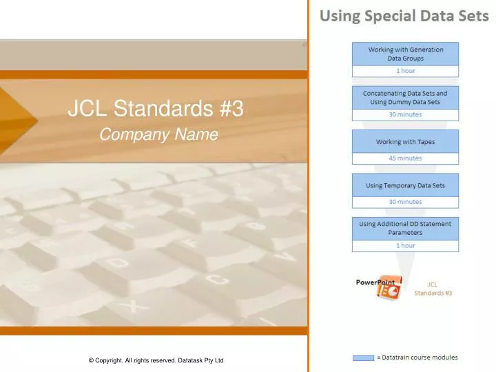 jcl standards 3