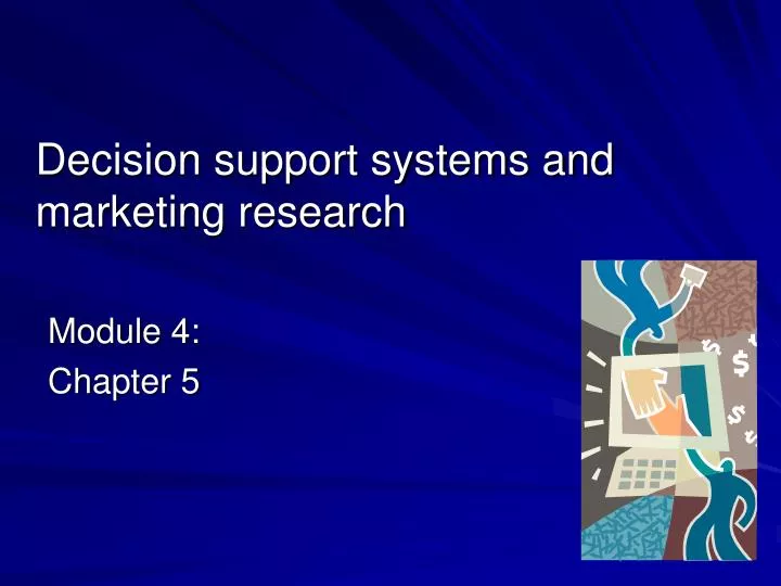 decision support systems and marketing research