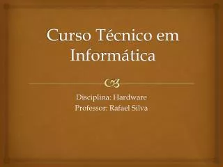 curso t cnico em inform tica