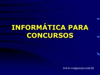 inform tica para concursos