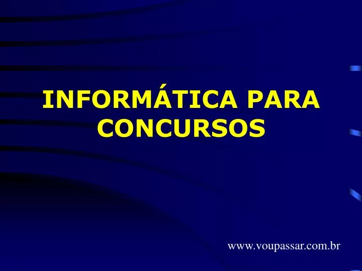 inform tica para concursos