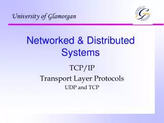 Networked &amp; Distributed Systems