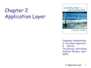 2: Application Layer