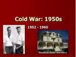 Cold War: 1950s
