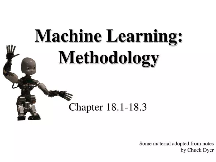 machine learning methodology