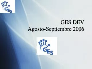 ges dev agosto septiembre 2006