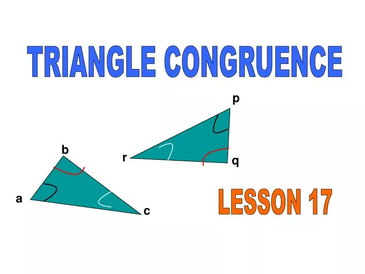 Ppt Triangle Congruence Powerpoint Presentation Free Download Id6361444 5364