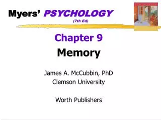myers psychology 7th ed