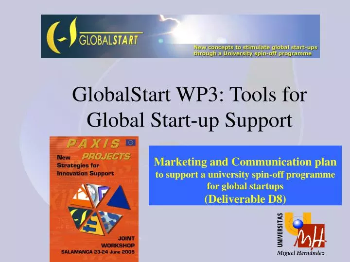 globalstart wp3 tools for global start up support