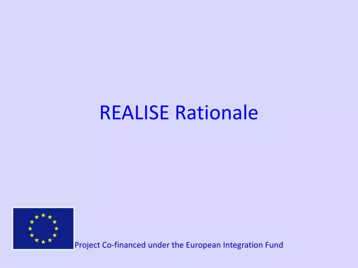 realise rationale