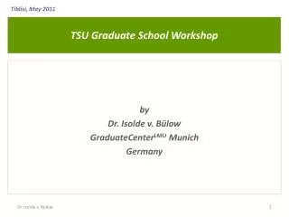 TSU Graduate School Workshop