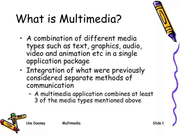 what is multimedia