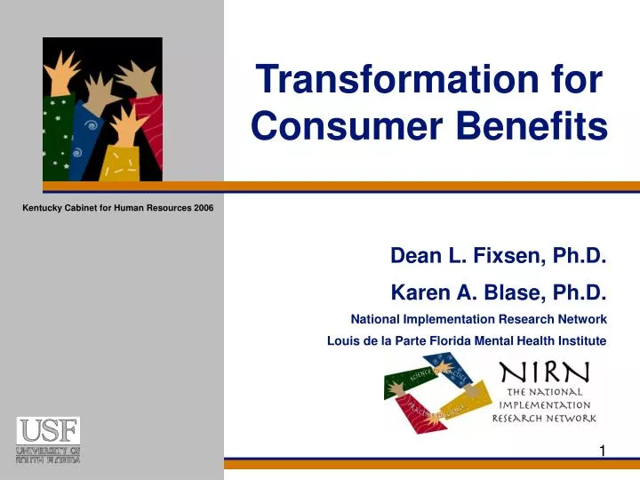 transformation for consumer benefits