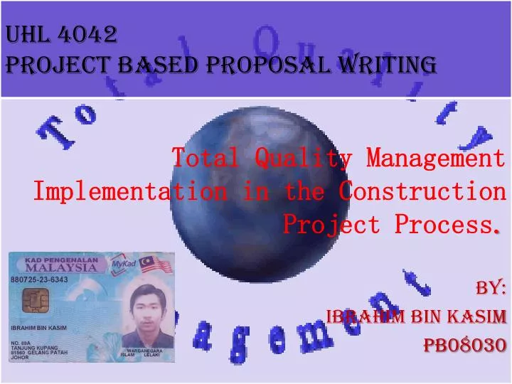 uhl 4042 project based proposal writing
