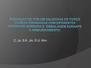 c jo s k jin d u ahn