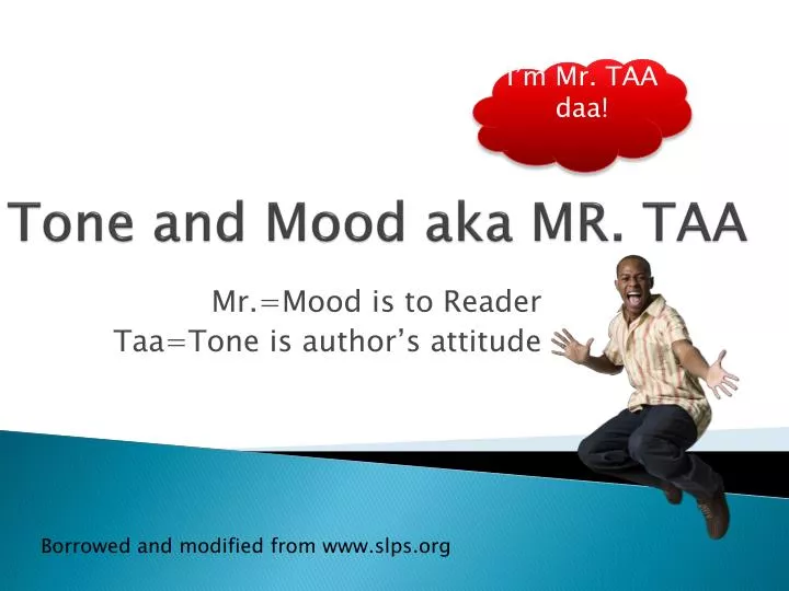 tone and mood aka mr taa