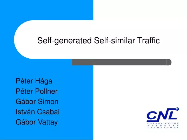 self generated self similar traffic