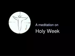 holy week