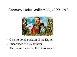 Germany under William II, 1890-1918