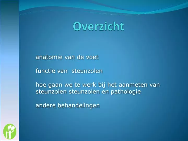 overzicht