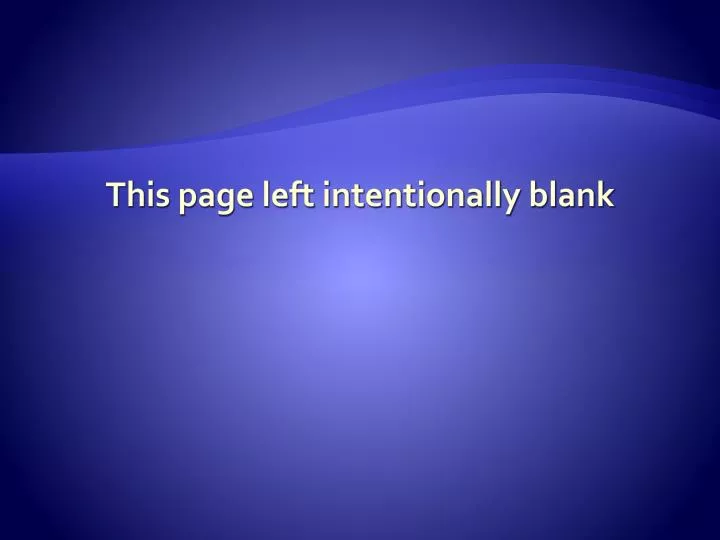 this page left intentionally blank