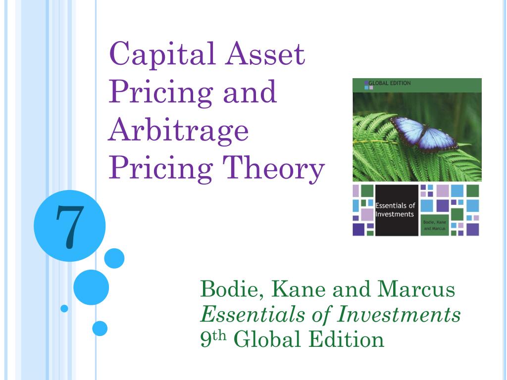 PPT - Capital Asset Pricing and Arbitrage Pricing Theory PowerPoint ...