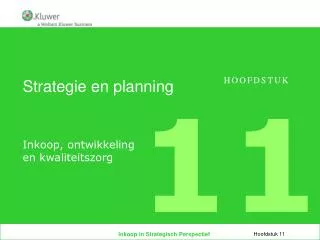 strategie en planning