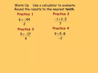 Practice 1