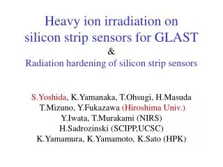 GLAST (Gamma-ray Large Area Space Telescope)