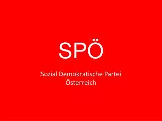 SPÖ