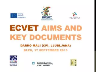 ECVET aims and key documents