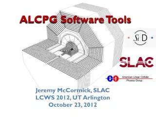 ALCPG Software Tools