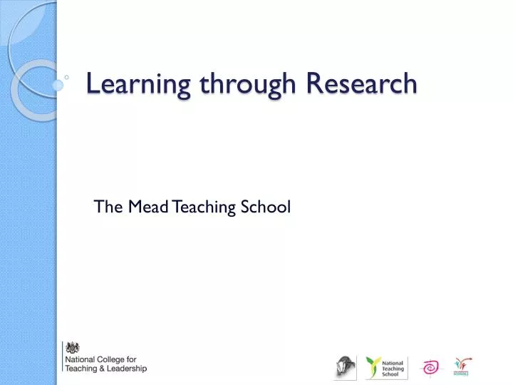 learning through research