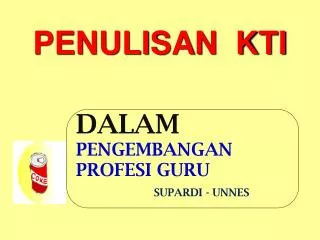 dalam pengembangan profesi guru supardi unnes