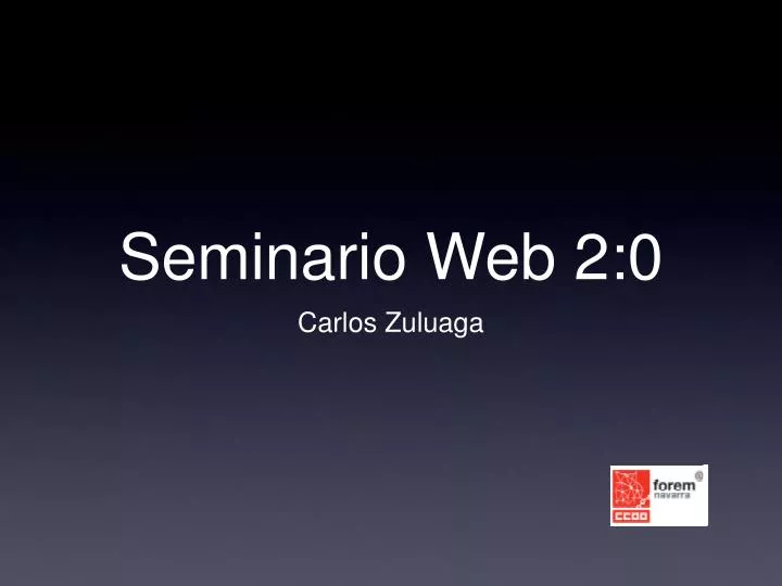 seminario web 2 0