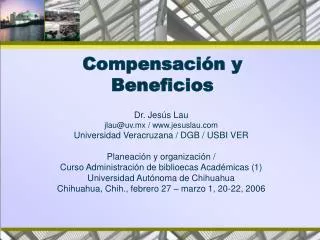 compensaci n y beneficios