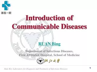 Introduction of Communicable Diseases