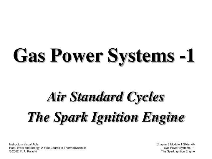 gas power systems 1
