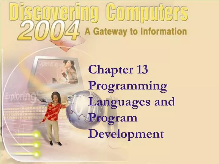 chapter 13 programming languages and program development