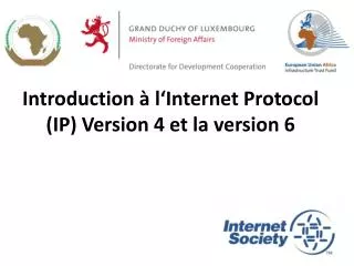 introduction l internet protocol ip version 4 et la version 6