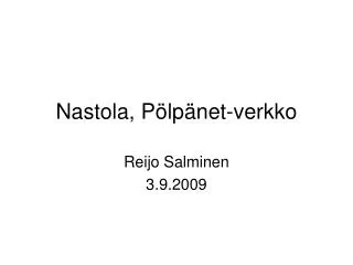 nastola p lp net verkko