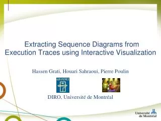 Extracting Sequence Diagrams from Execution Traces using Interactive Visualization
