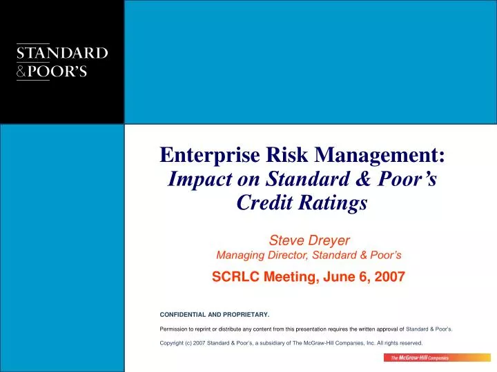steve dreyer managing director standard poor s scrlc meeting june 6 2007