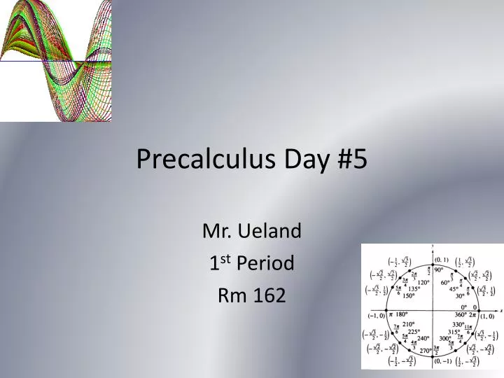 precalculus day 5